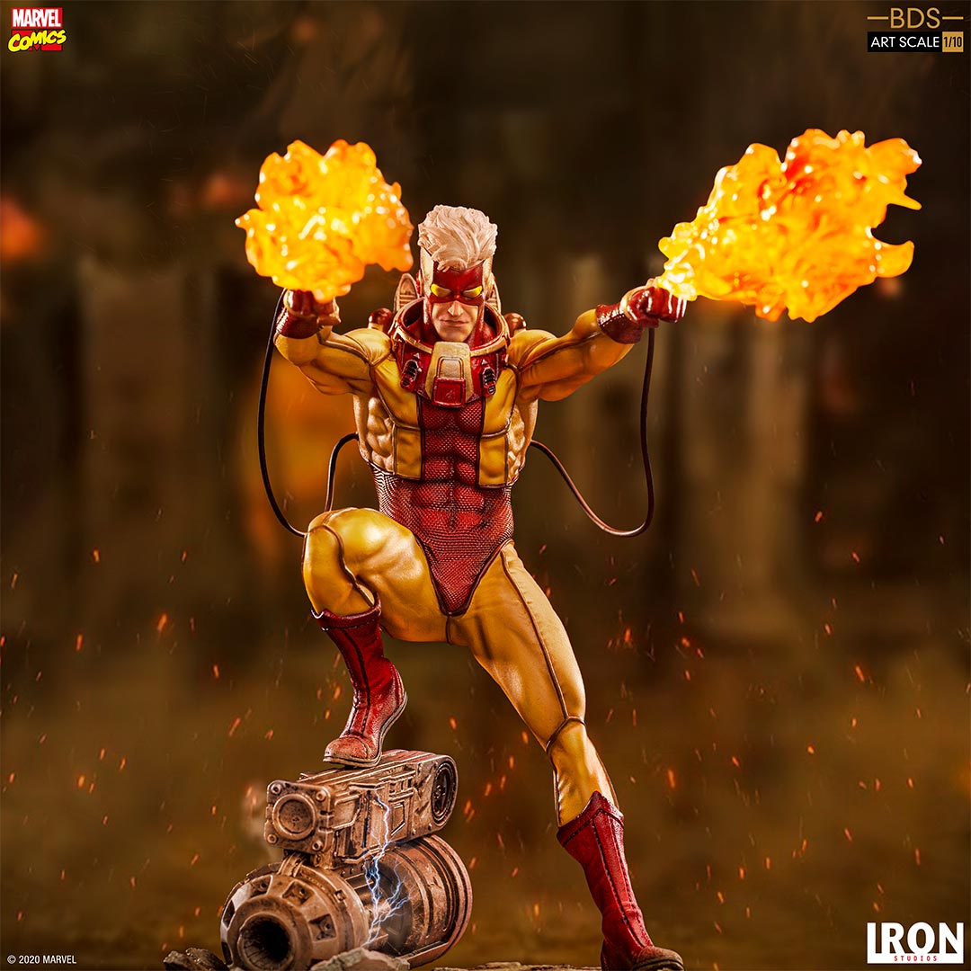 Iron Studios Marvel Pyro Art Scale Statue